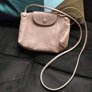 Longchamp Leather Crossbody Cuir Bag